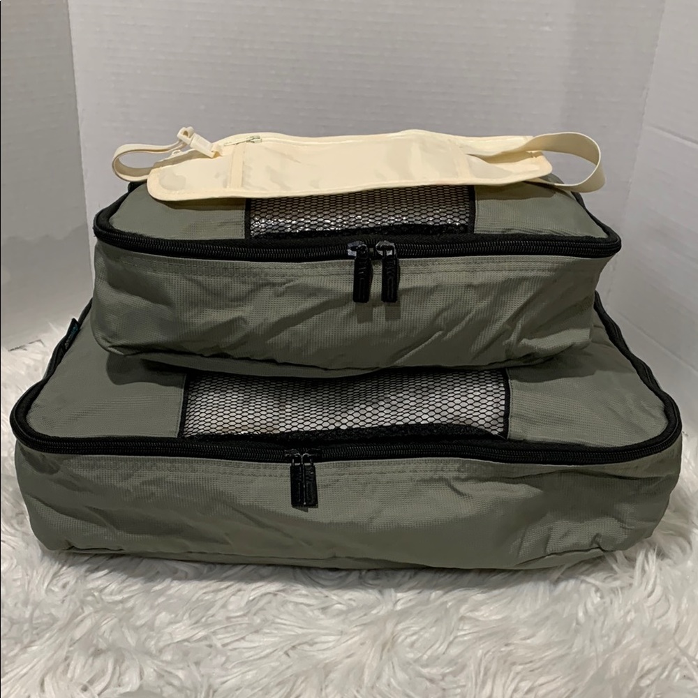 🟢3 for $20 ——-TRAVELWISE Travel Packing Cubes Set and money belt